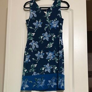 NWT Magnolia Grace Reversible Floral Sleeveless Dress - Size Petite Small